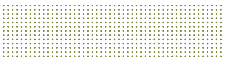 Pattern of evenly spaced green dots forming a grid with subtle wave-like distortions across the center